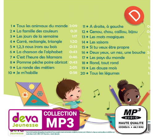 MP3 - Les plus belles comptines pour apprendre